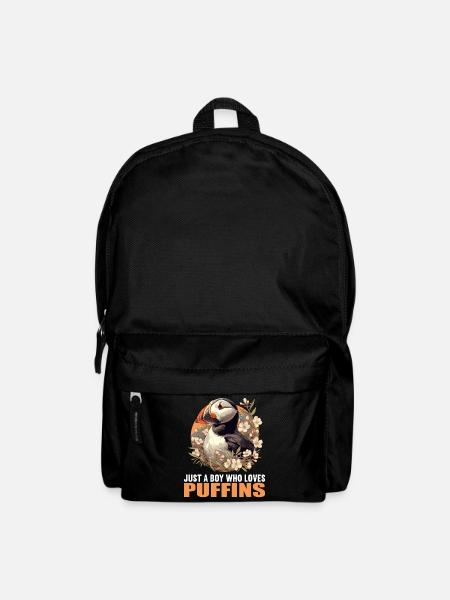 Puffin Papageientaucher - Rucksack - Schwarz