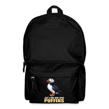 Puffin Papageientaucher - Rucksack - Schwarz - Vorne