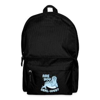 Phoques de la Groenpe Êtes-vous phoque ? - Sac à dos - noir - Devant