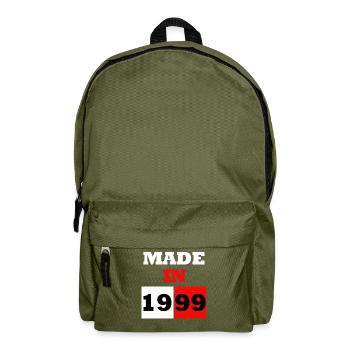 Made In 1999 Anniversary - Backpack - olive green - Front