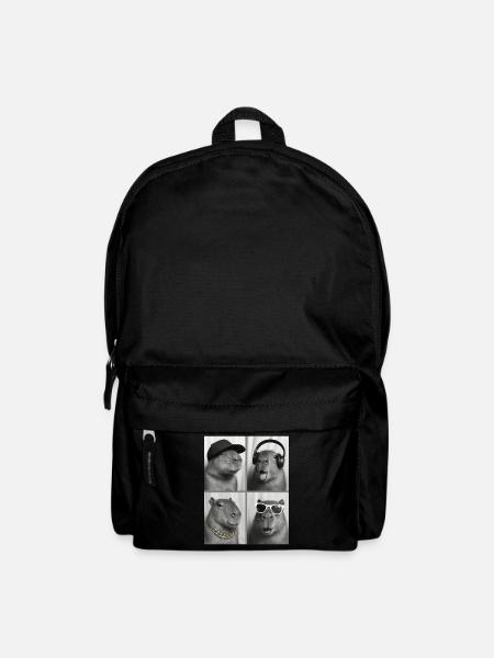 Capybara - Rucksack - Schwarz