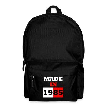 Made in 1985 Anniversaire - Sac à dos - noir - Devant