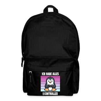 Manette Penguin Gaming - Sac à dos - noir - Devant