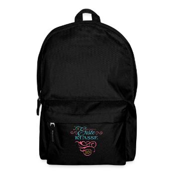 School Child 2026 - School Enrollment - First Grade - Backpack - black - Front