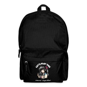 Jouons ensemble - Conception de jeux vidéo - Sac à dos - noir - Devant