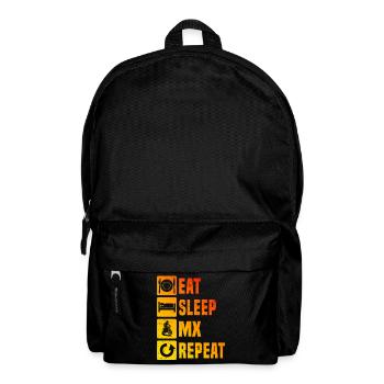 Tolles Motocross Geschenk für Motocross - Rucksack - Schwarz - Vorne