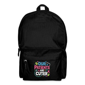 Our patients are sweeter - Backpack - black - Front