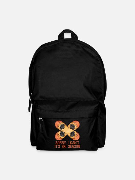 Sorry I Can't It's Ski Season Skier Winter Sports  - Rucksack - Schwarz