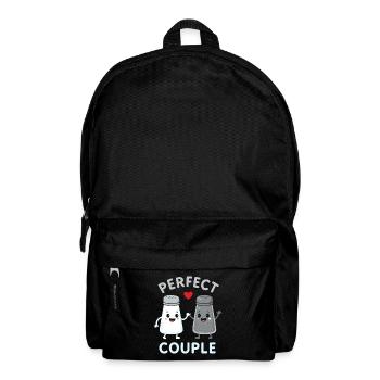 Perfect Couple Salt And Pepper Love Duo - Rucksack - Schwarz - Vorne