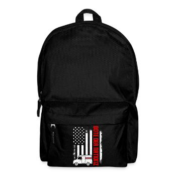 Briefträger BOTE DER NATIONZ Lustiges - Rucksack - Schwarz - Vorne