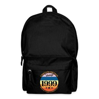 1999 Vintage Birthday Gift 99 Birthday - Backpack - black - Front