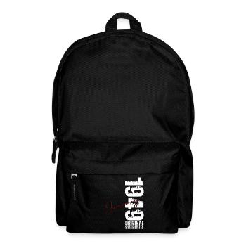 77e anniversaire Original janvier Né en 1949 - Sac à dos - noir - Devant