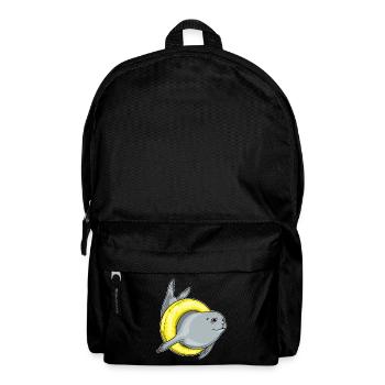Seehund Schwimmen Schwimmring Sommer - Rucksack - Schwarz - Vorne