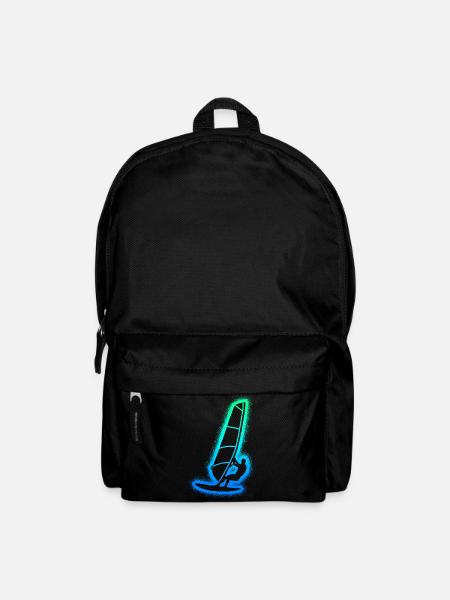 Windsurfen Windsurfer Kinder Herren Windsurf - Rucksack - Schwarz