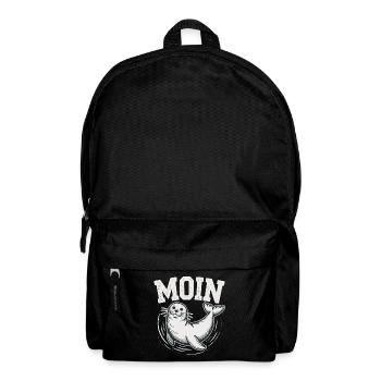 Seal seal Baltic Sea North Sea Moin - Backpack - black - Front