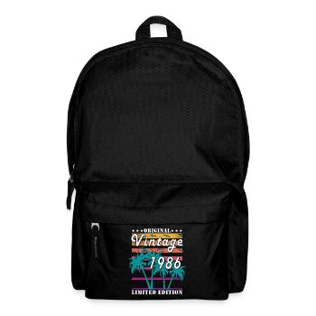 Vintage 1986 Palm Trees Limited Edition - Backpack - black - Front