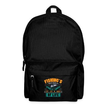 Pêcheurs Pêcheurs Pêcheurs Pêcheurs Pêcheurs Sportifs - Sac à dos - noir - Devant