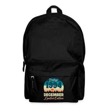 Geburtstag Dezember 1994 Geburtstagsgeschenk - Rucksack - Schwarz - Vorne