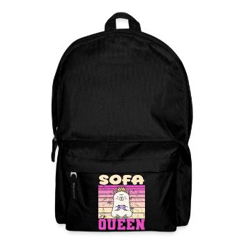 Lama gamerin - Rucksack - Schwarz - Vorne
