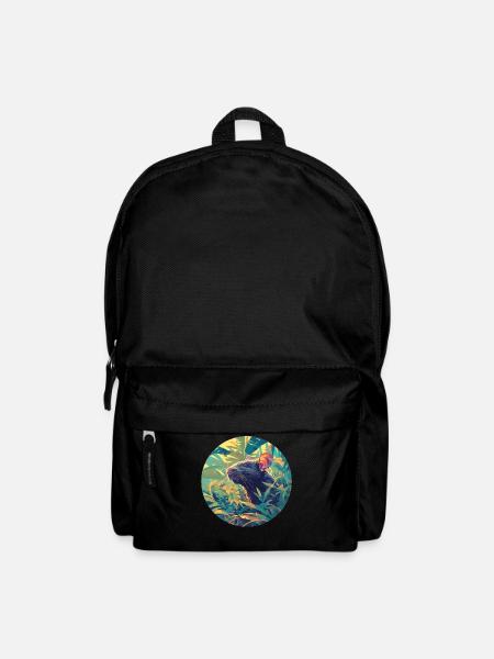Ratten Ratte - Rucksack - Schwarz