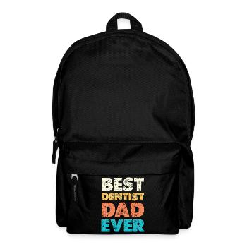 Best Dentist Dad Ever - Backpack - black - Front