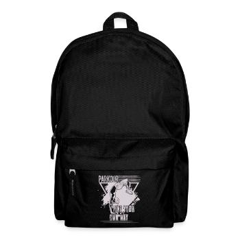 Parkour Find Your Own Way - Backpack - black - Front