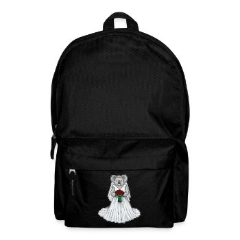Koala Bridal Roses Wedding - Backpack - black - Front