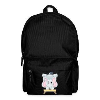 Elephant Workout Gymnastics Fitness - Backpack - black - Front