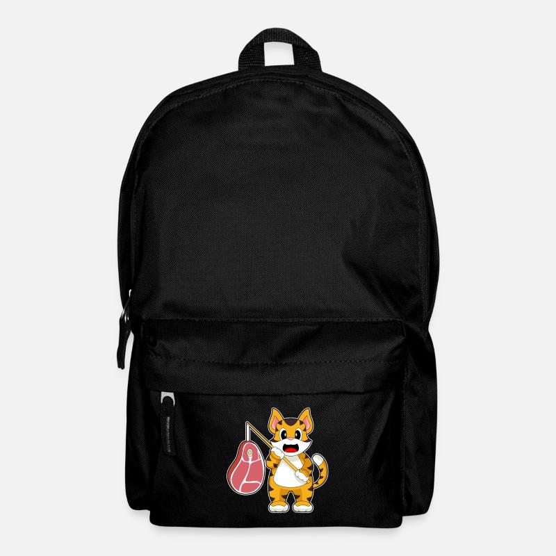Tiger Angler Angelrute Angeln - Rucksack - Schwarz
