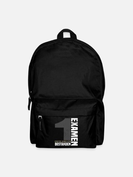 Glückwunsch 1. Examen - Rucksack - Schwarz