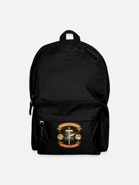 Search And Rescue No Disc Left Behind Disc Golf - Rucksack - Schwarz