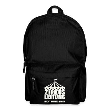 Circus management - Not my monkeys - Backpack - black - Front