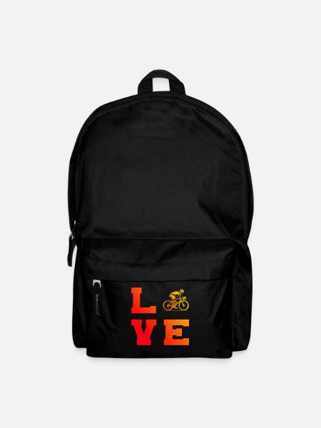 Roadbike Grafik für Rennrad - Rucksack - Schwarz