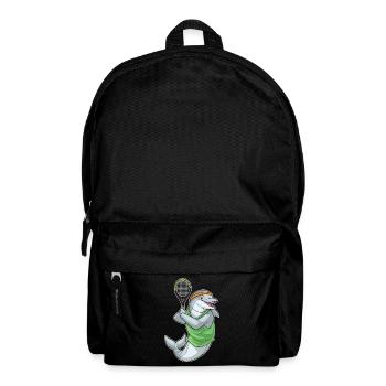 Sports de raquette de tennis Dolphin - Sac à dos - noir - Devant