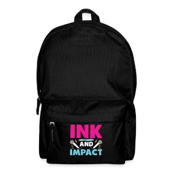 Poetry Slam Ink and Impact Slam Poetry - Backpack - black - Front