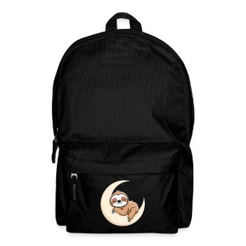 Moon Sleep Sloth - Backpack - black - Front