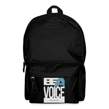 Be a Voice – Not an Echo - Rucksack - Schwarz - Vorne