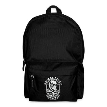Skeleton Crest T-shirt - Backpack - black - Front