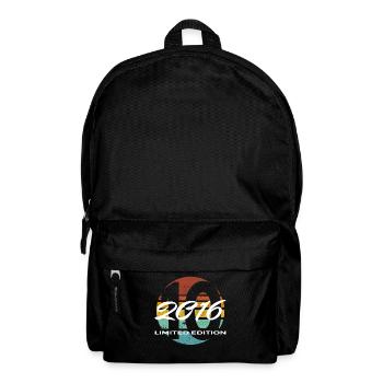 10e anniversaire 2016 cadeau garçons et filles - Sac à dos - noir - Devant