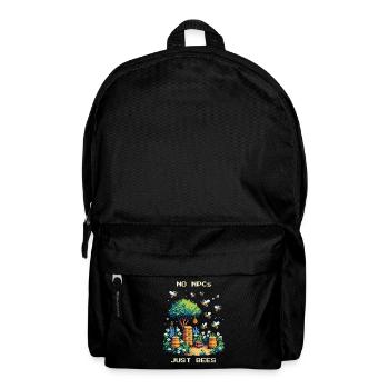 No NPCs, only bees | Beekeeping & Honey - Backpack - black - Front
