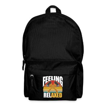 Se sentir détendu - Sac à dos - noir - Devant