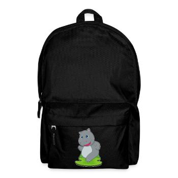 Hippopotamus Jogger Jogging Sports - Backpack - black - Front