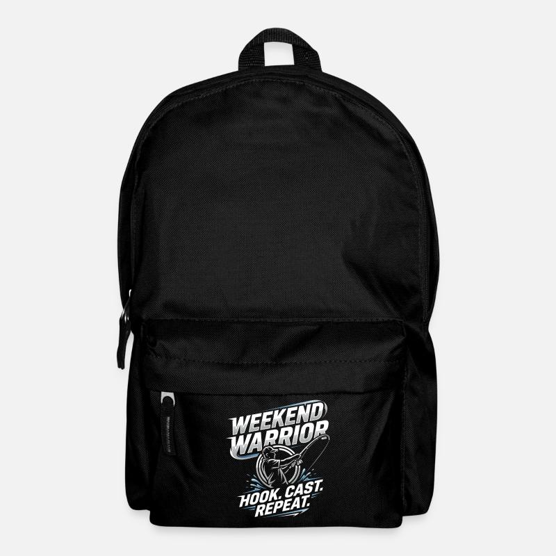 Répétition du pêcheur du Weekend Warrior Hook Cast - Sac à dos - noir