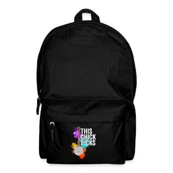 Banjo, das dieses Mädchen auswählt. - Rucksack - Schwarz - Vorne