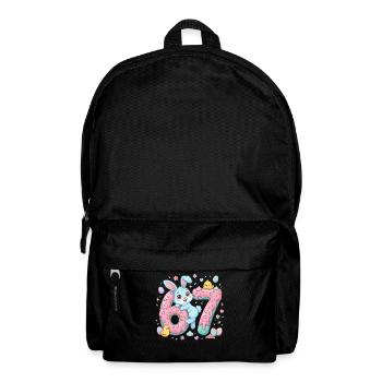67 Pâques - Sac à dos - noir - Devant