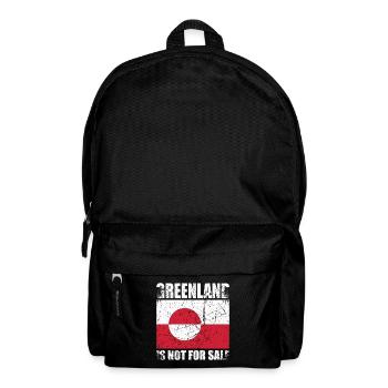 Greenland Is Not For Sale - Backpack - black - Front