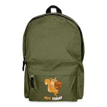 NUT TODAY Eichhörnchen Eichel - Rucksack - Olivgrün - Vorne