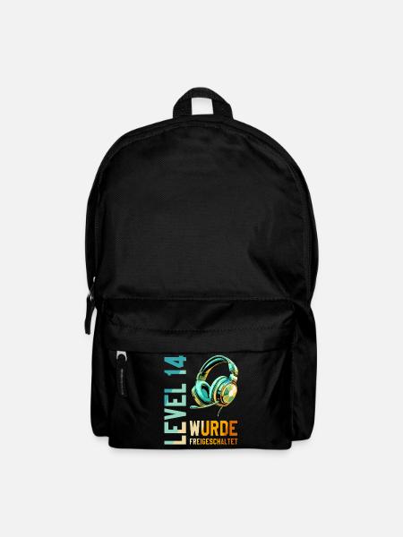 14. Geburtstag Junge Mädchen Teenager Level 14 - Rucksack - Schwarz