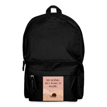 Healing, but make it slow - Backpack - black - Front