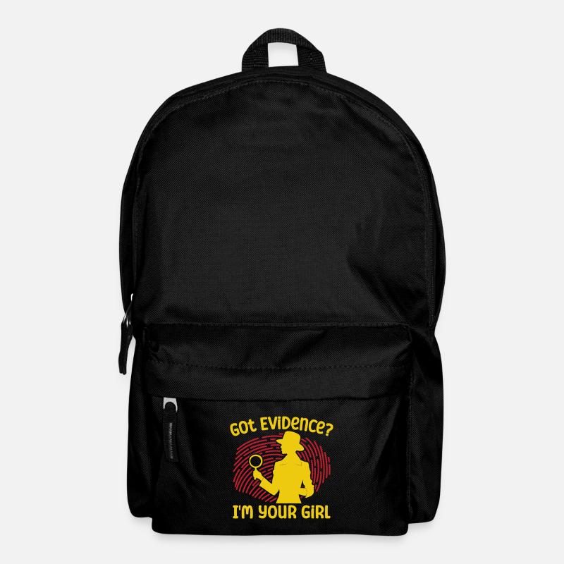 Forensic Science Major Got Evidence I ́m Your Girl - Backpack - black